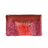 FLUFFY MAROON RED