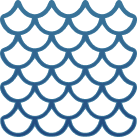 Fish Scales - Barramundi Leather